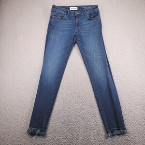 DL1961 Jeans Womens Size 28 Margaux Instasculpt Ankle Skinny Frayed Hem Harlow